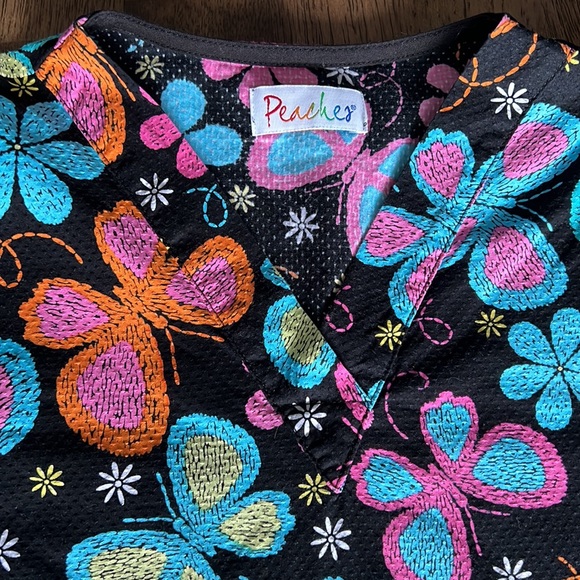 Womens Scrub Top - Picture 2 of 2